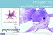 PSYC1101 - Chapter 15, 4th Edition PowerPoint