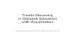 Trends Discovery in Distance Education with Visualization