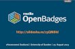 Open Badges (eAssessment Scotland 2013)