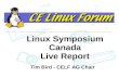 Status of Embedded Linux Linux Symposium