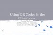 Qr codes in the classroom june 2012