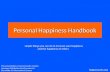 Personal Happiness Handbook - 25 actions along 10 domains of gross national happiness