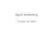 Sport Marketing (2003)