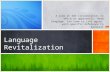 Language revitalization presentation