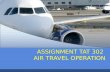 Air travel operations