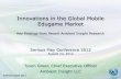 “Innovations in the Global Mobile Edugame Market” By Tyson Greer- Serious Play Conference 2012