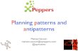 Planning Patterns and Antipatterns