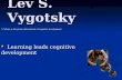Vygotsky\'s Theory of Cognitive Development