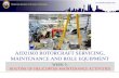 Routine of helicopter maintenance activities
