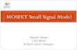 MOSFET Small signal model