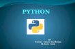 scripting in Python