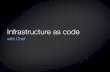 Chef infrastructure as code - paris.rb