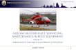 Emergency and role equipment of Helicopter