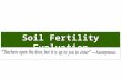 Soil fertility evaluation  P K MANI