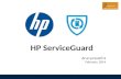 High availability - HP ServiceGuard