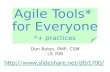 LS 708 Agile Tools for Everyone