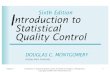 Introduction to Statistical Quality Control, 5th edition