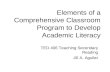 Classroom Program to Develop Academic Literacy