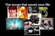 The Songs That Saved Your Life - AS COMMS