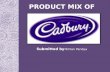 Product mix of dairymilk