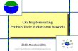 UnBBayes-PRM - On Implementing Probabilistic Relational Models