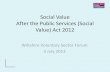Social value slides Wilts VSF 3 July