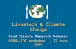 Livestock and Climate Change - Tara Garnett, Food Climate Research Network, University of Surrey