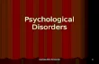 PSYCHOLOGY, Abnormal Psychology