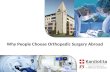 Health and Wellness Price: Why People Choose Orthopedic Surgery Abroad