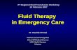 Emergency Fluid Therapy