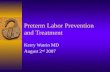 Preterm Labor Prevention Watrin