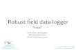 Robust Field Data Logger - Field Studies Hackday