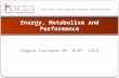 Energy, Metabolism And Performance