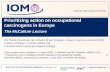 Prioritizing action on occupational carcinogens