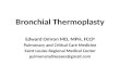 Bronchial Thermoplasty