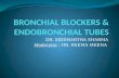 Bronchial blockers & endobronchial tubes