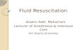 Fluid resuscitation