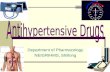Antihypertensives - drdhriti