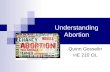 Understanding abortion
