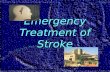 Stroke emergency treatment for 26th march 00