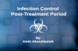 Dental infection control post treatment last