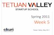 Tetuan Valley Startup School IV - Spring 2011 - Week 5