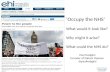 Occupy the nhs now slideshare