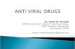Anti Viral Drugs in Ophthalmology