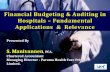 Financial budgeting for hospital