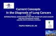 Current Concepts in the Diagnosis of Lung Cancer