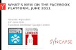 What's New on the Facebook Platform, June 2011