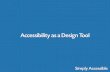 UX Camp Ottawa: Accessibility as a Design Tool