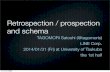 Retrospection / prospection and schema