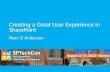 SPTechCon BOS 2013 - Creating a Great User Experience in SharePoint